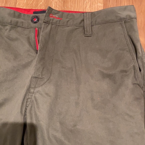 Men’s Burton chino pants army green size 32 - Picture 5 of 12